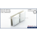 Hardware para muebles Brazalete de cristal trasero plano para B268